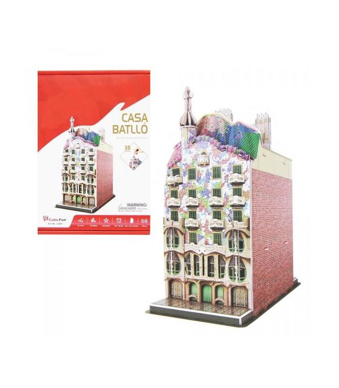 puzzle-3d-casa-batllo-68-piezas