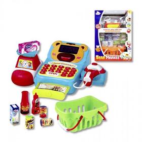 Caja Registradora con Complementos Roja