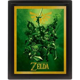 Cuadro Lenticular 3D The Legend Of Zelda