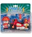 Pinypon Action Moto de Bombero con Figura
