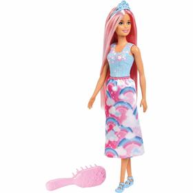 Barbie Dreamtopia Peinados Rubia con Accesorios