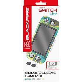 funda-silicona-gamer-switch-lite-grips-blackfire
