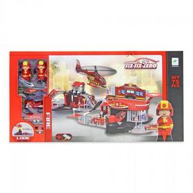 set-estacion-bomberos-diy-72-piezas-ft