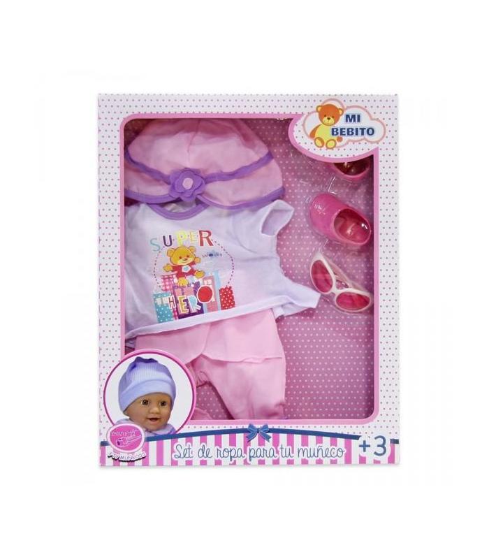 vestido-muneca-43-46-cm-con-complementos-ft-surtido