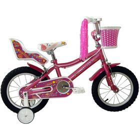 Bicicleta Lydia 14" Color Rosa