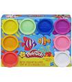 Playdoh Pack 8 Botes Rainbow