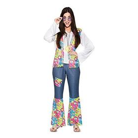 Disfraz Hippie Mujer Talla Grande