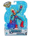 Spiderman Bend And Flex Capitana Marvel 15 Cm
