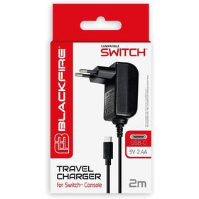 Cargador AC De Viaje Para Switch Blackfire