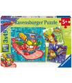 Puzzle SuperZings Rivals Of Kaboom 3x49 Pz