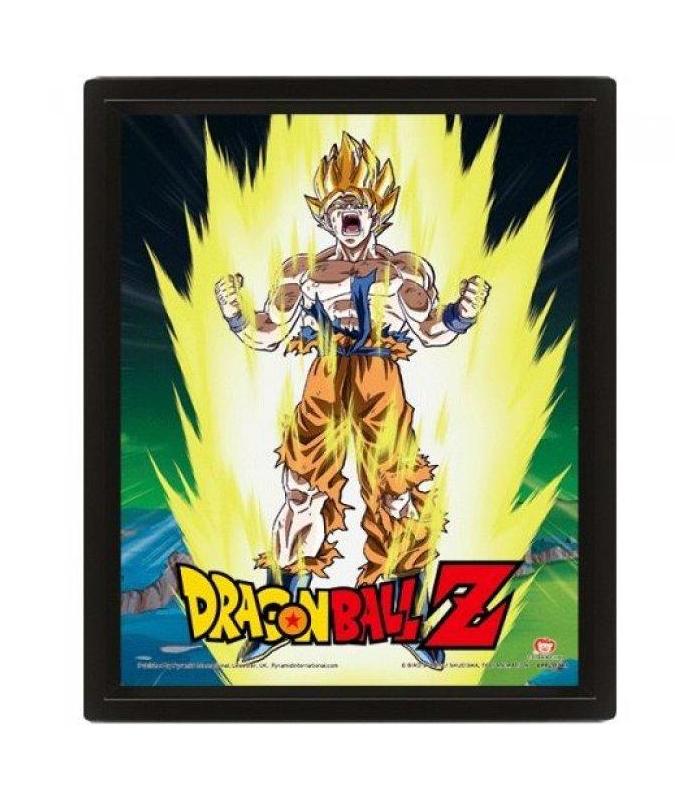 cuadro-3d-power-levels-increased-dragon-ball-z
