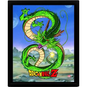 Cuadro 3D Shenron Unleashed Drgaon Ball Z