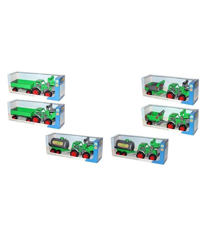 tractor-con-remolque-verde-surtidos-polesie