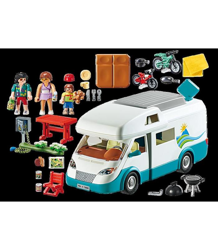 Caravana de Verano - Playmobil Family Fun 70088