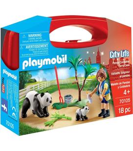 Playmobil 70105 Maletin Cuidadora Pandas