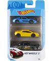 Pack De 3 Vehiculos Hot Wheels