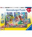 Puzzle Sirenas Hechizantes 2x24 Pz