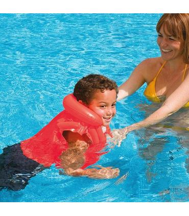 chaleco-hinchable-naranja-con-hebillas