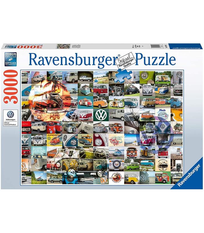 puzzle-99-momentos-vw-bulli-3000-pz