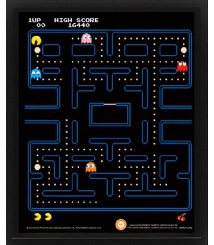 cuadro-lenticular-3d-pac-man