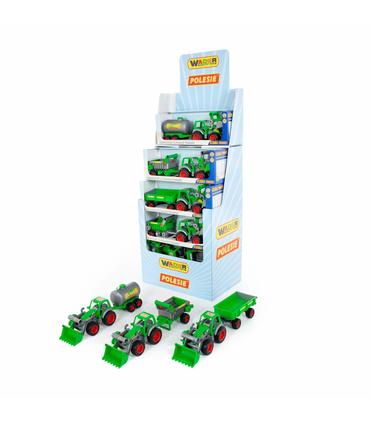 tractor-con-remolque-verde-surtidos-polesie