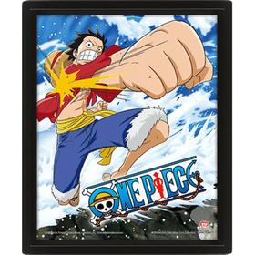 Cuadro 3D Gum Gum Pistol One Piece