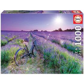 puzzle-bicicleta-en-campo-de-lavanda-1000pz