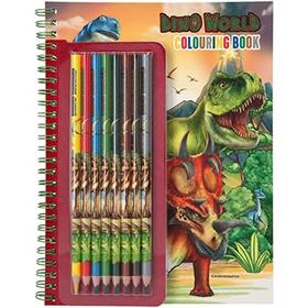 dino-world-libro-de-colorear-con-lapices