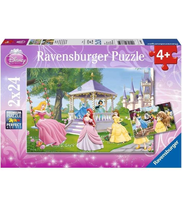 puzzle-princesas-disney-2x24-piezas