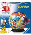 Puzzle Ball Pokemon 3d 72 Pcs
