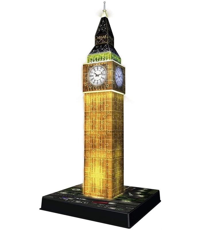 Puzzle 3D Big Ben Con Luz Led pz