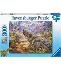 puzzle-dinosaurios-gigantes-300-piezas-xxl