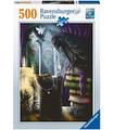 Puzzle Gato Negro Y Cuervo 500 Pz