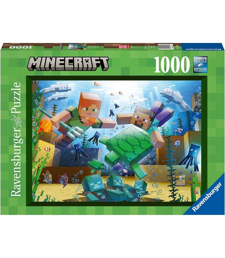 Puzzle Ravensburger Minecraft puzzle Minecraft Mosaic (1000 pièces)