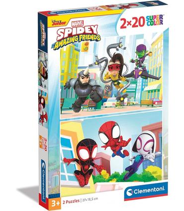 puzzle-spidey-and-his-amazing-friends-2x20-piezas