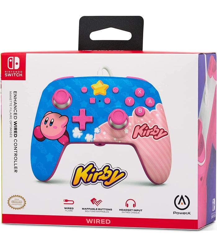 Mando Enhanced Wired Controller Kirby Switch