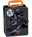 Hot Wheels Estuche De Metal, Para 50 Coches