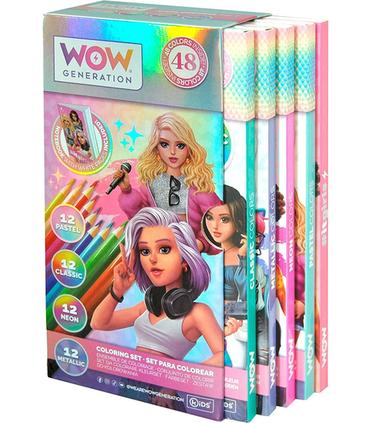 set-36-colores-con-libreta-wow-generation