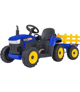 Tractor Eléctrico Azul R/C 12 V 2,4 GHz