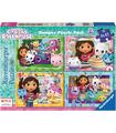 Gabby´s Dollhouse Puzzle 4x42 Bumper Pac