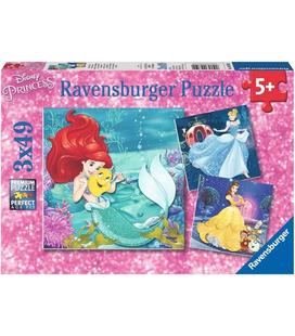 princesas-disney-b-puzzle-3x49-pz