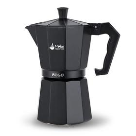 Cafetera Moka 9 Tazas SS-7615 SOGO
