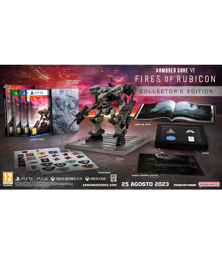 Armored Core VI Fires Of Rubicon Collectors Edition Pc