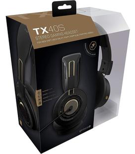 Auriculares TX-40 Stereo con Cable Negro/ Bronce Ps5- Ps4- S