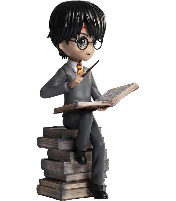 figura-harry-potter-pila-de-grimorios-wizarding-world