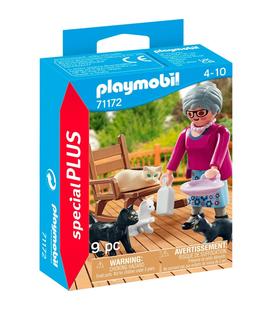 playmobil-71172-abuela-con-gatos