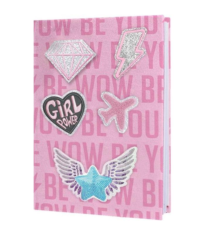 libreta-con-parches-intercambiables-wow