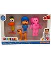 Pack 4 Super Figuras Pocoyo Y Sus Amigos