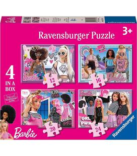 Barbie Puzzle 4 In A Box