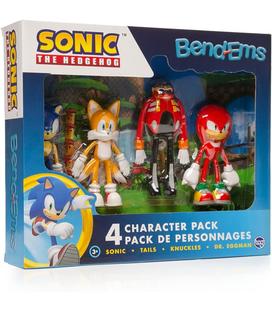 Bendem Sonic The Hedgehog  4pack Surtido